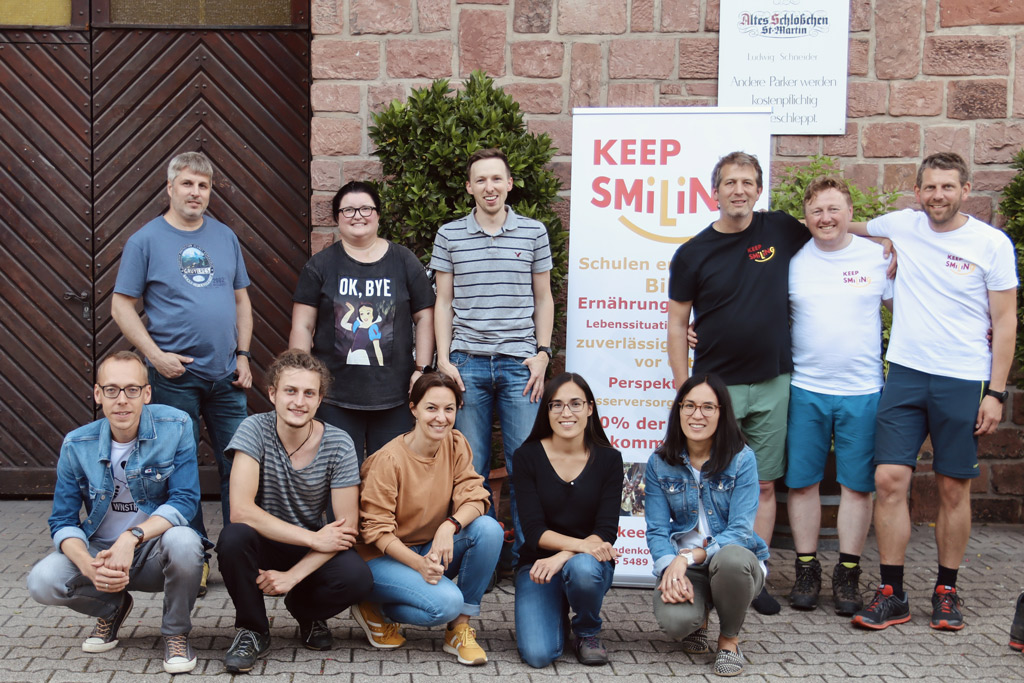 Das Team von Keep Smiling e.V. im Juni 2021 Image